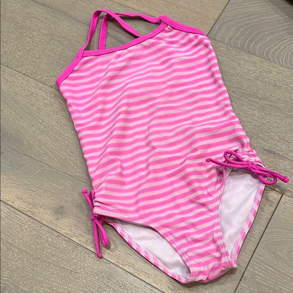 Kanu Surf Pink One Piece Sporty Swimsuit